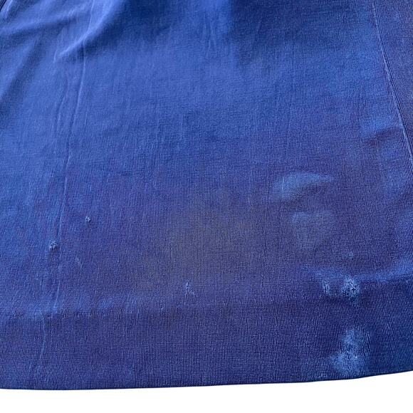 Alex Evenings Womens 2 Pc Maxi Dress Sz 8 Blue Sparkle Tank Jacket Formal flaws - Picture 10 of 12